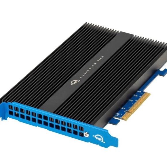 OWC Accelsior 4M2 PCIe NVMe M.2 SSD Adapter Card Compatible with intel Mac Pro. - Picture 3 of 6